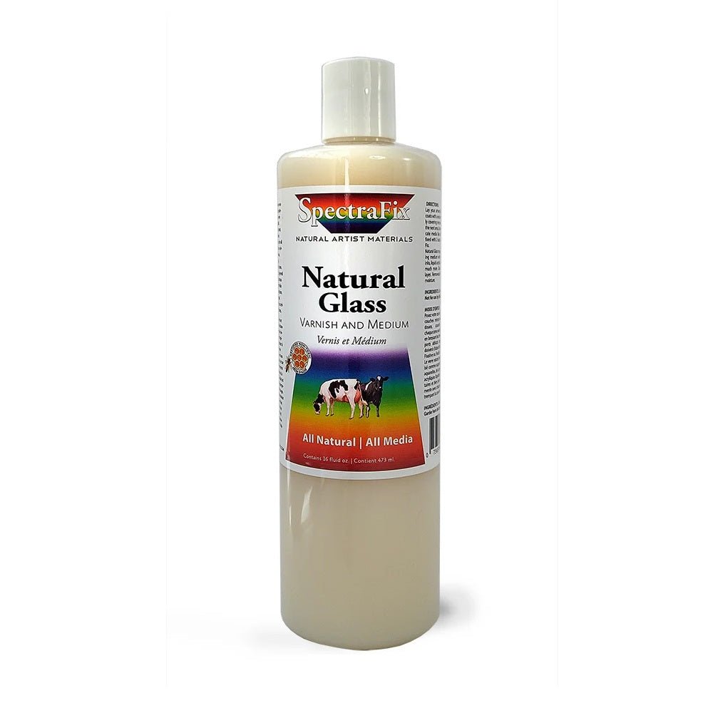 SpectraFix Natural Glass Varnish and Painting Medium - 16 fl oz - The Merri Artist - merriartist.com