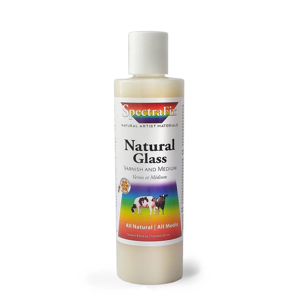 SpectraFix Natural Glass Varnish and Painting Medium - 8 fl oz - The Merri Artist - merriartist.com