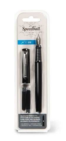 Speedball Calligraphy Fountain Pen 1.1mm Nib - The Merri Artist - merriartist.com