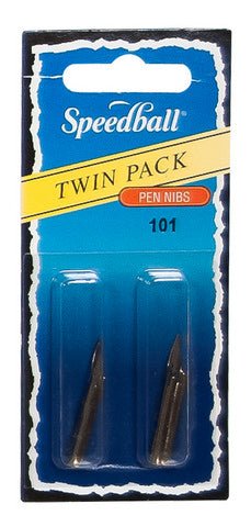 Speedball Dip Pen Nib 101 - Twin Pack - The Merri Artist - merriartist.com