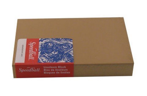 Speedball Linoleum Block 6 inch x 9 inch - The Merri Artist - merriartist.com