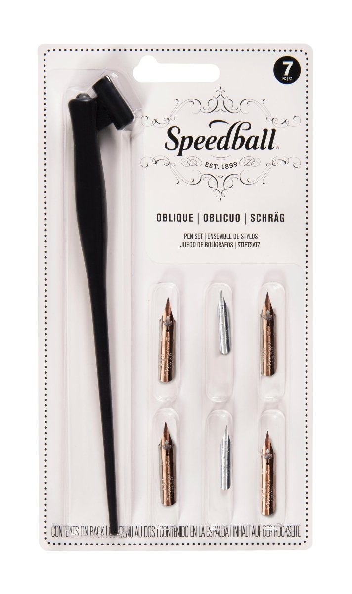 Speedball Oblique Pen Set - The Merri Artist - merriartist.com