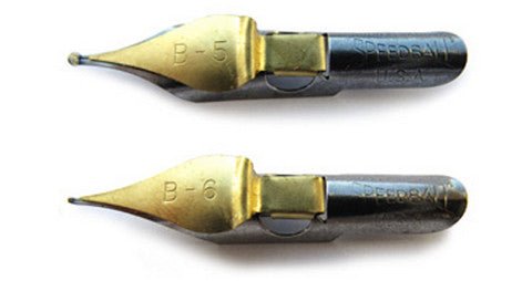 Speedball Pen Nib 2 - pack - B5 & B6 - The Merri Artist - merriartist.com