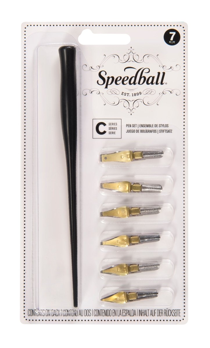Speedball Pen Set - C Style - The Merri Artist - merriartist.com