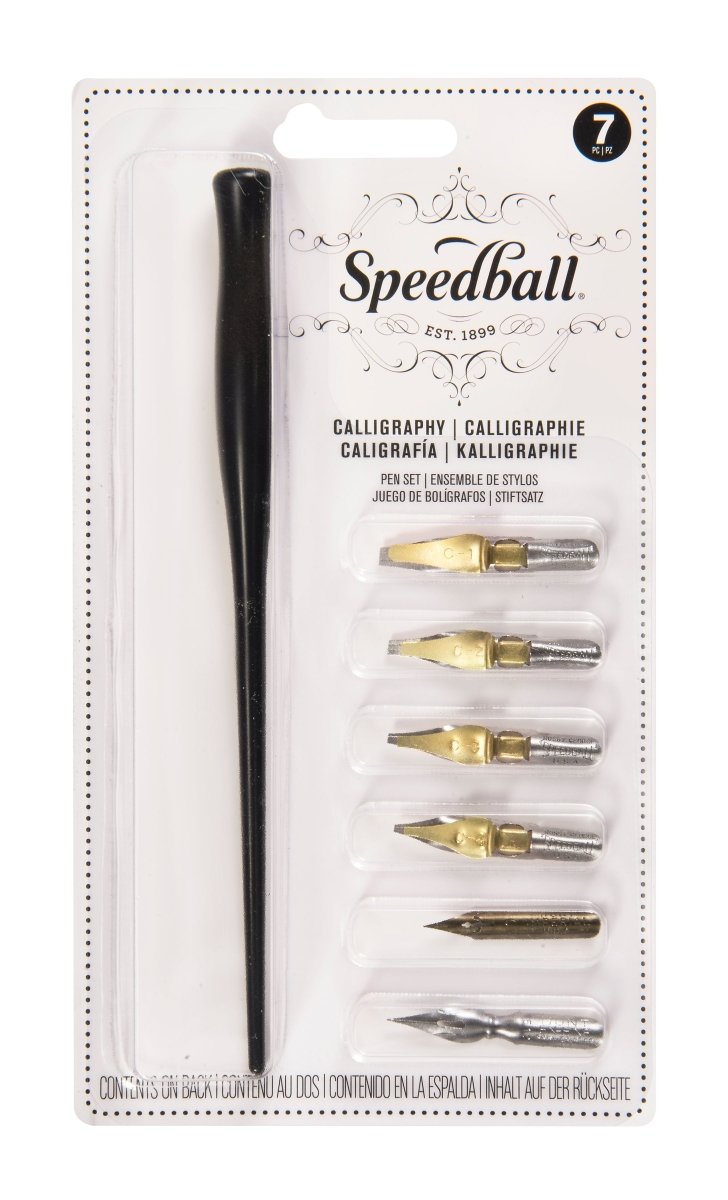 Speedball Pen Set Calligraphy - The Merri Artist - merriartist.com