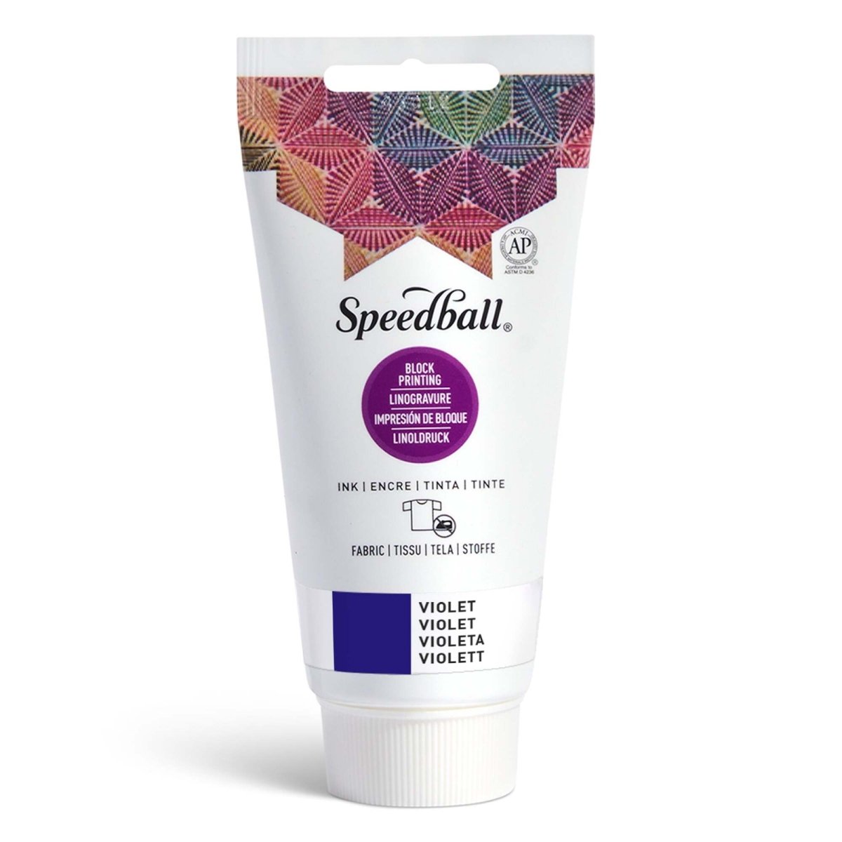 Speedball Printing Inks for Fabrics - 2.5 oz. - Violet - The Merri Artist - merriartist.com