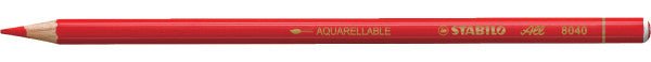 Stabilo ALL Water Soluble Pencil - Red - The Merri Artist - merriartist.com