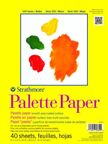 Strathmore Disposable Paper Palette 9x12 - The Merri Artist - merriartist.com