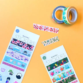 Strawberries Washi Tape - The Merri Artist - merriartist.com