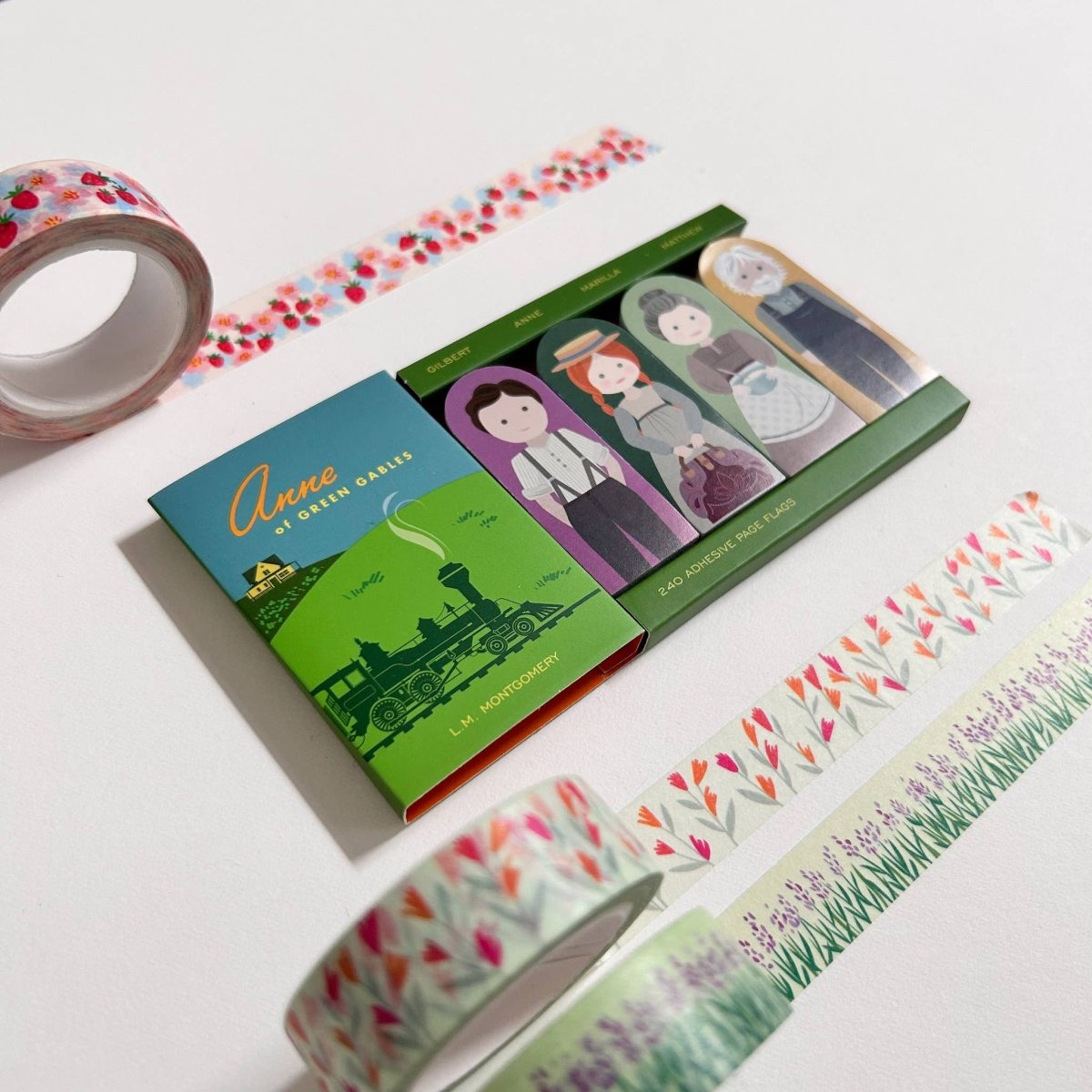 Strawberries Washi Tape - The Merri Artist - merriartist.com