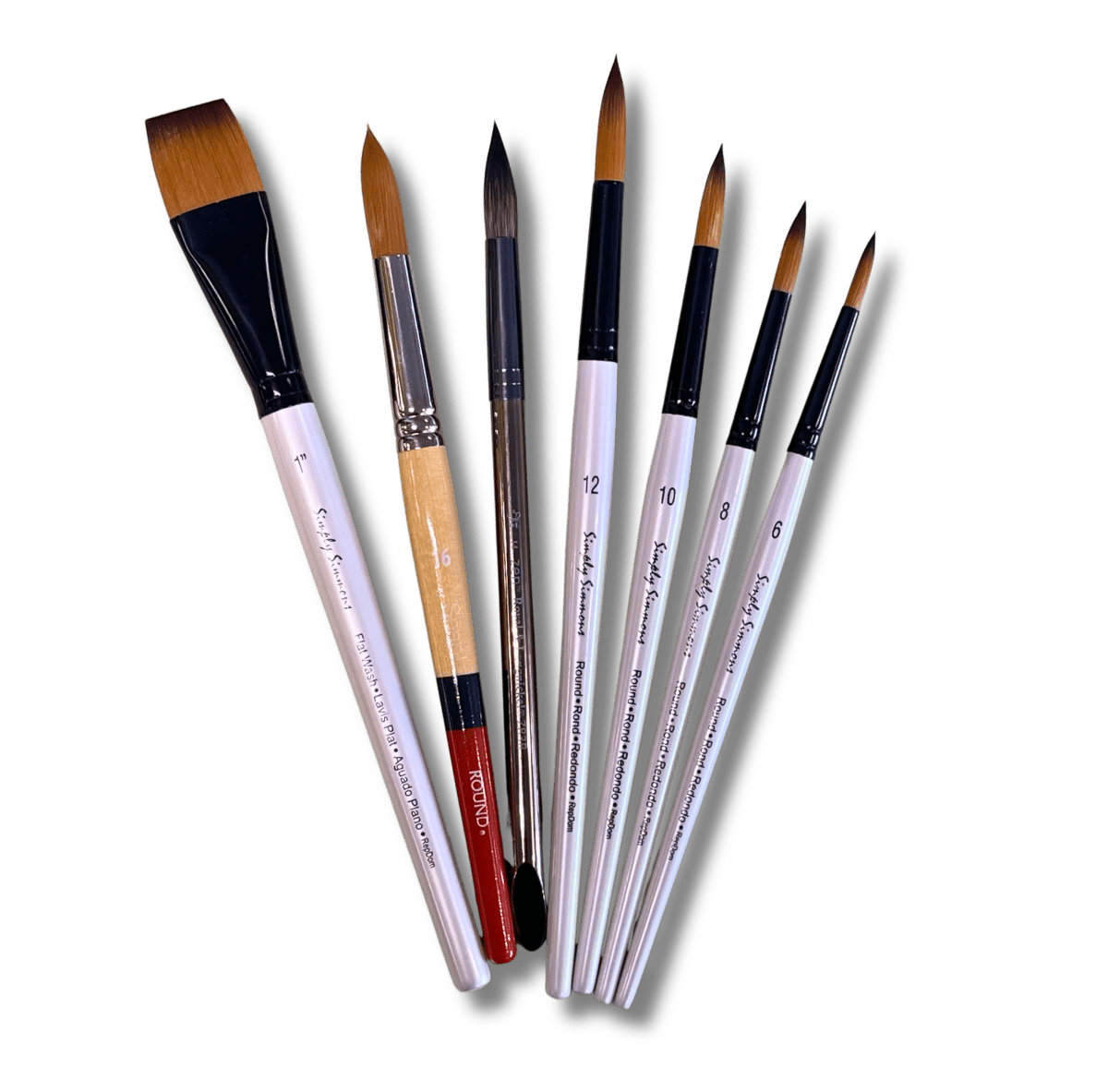 Sudeshna Sengupta Brush Set - The Merri Artist - merriartist.com