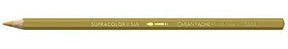 Supracolor II Soft Aquarelle Pencil 025 green ochre - The Merri Artist - merriartist.com