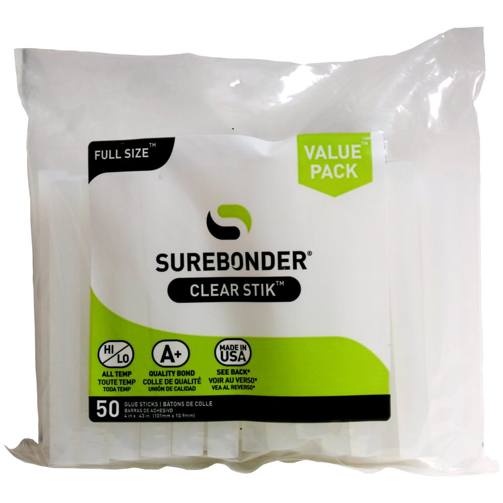 Surebonder Standard All Purpose Glue Sticks - 50 pack - The Merri Artist - merriartist.com