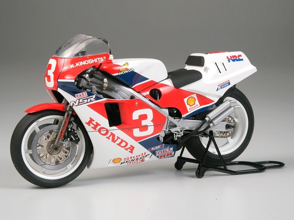 Tamiya 1/12 Honda NSR500 Factory Color Racing Motorcycle - The Merri Artist - merriartist.com