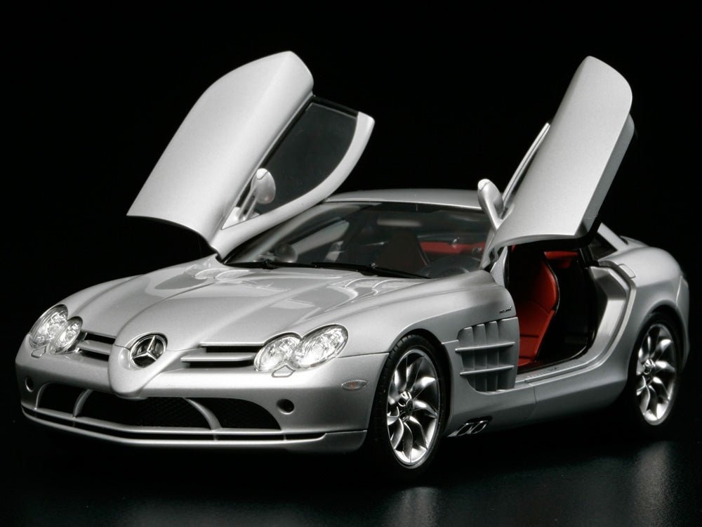 Tamiya 1/24 Scale Mercedes Benz SLR McLaren Sports Car - The Merri Artist - merriartist.com