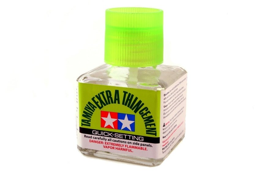Tamiya Extra Thin Cement - Quick Setting - 40ml - The Merri Artist - merriartist.com