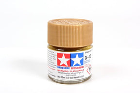 Tamiya Mini Acrylic 10 ml - X - 12 Gold Leaf Gloss Finish - The Merri Artist - merriartist.com