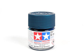 Tamiya Mini Acrylic 10 ml - X - 13 Metallic Blue Gloss Finish - The Merri Artist - merriartist.com