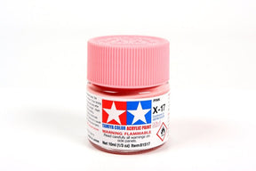 Tamiya Mini Acrylic 10 ml - X - 17 Pink Gloss Finish - The Merri Artist - merriartist.com