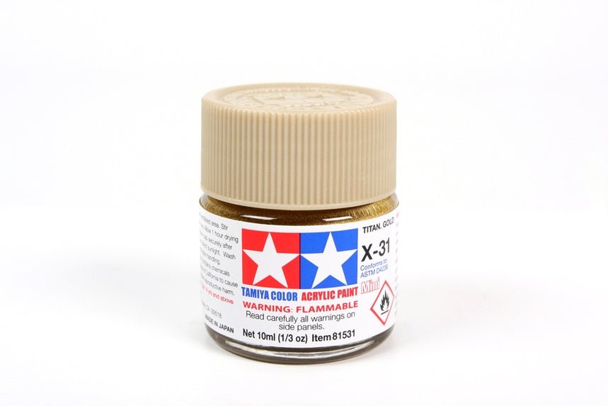 Tamiya Mini Acrylic 10 ml - X - 3 Royal Blue Gloss Finish - The Merri Artist - merriartist.com