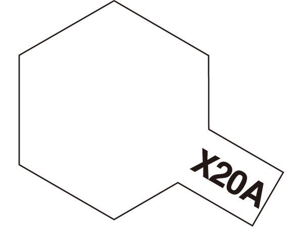 Tamiya Mini Acrylic 10 ml - X20A - Thinner - The Merri Artist - merriartist.com