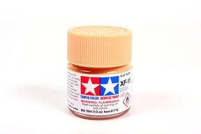 Tamiya Mini Acrylic 10 ml - XF - 15 Flat Flesh Matte Finish - The Merri Artist - merriartist.com