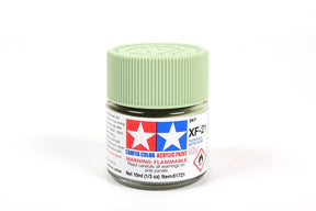 Tamiya Mini Acrylic 10 ml - XF - 21 Sky Matte Finish - The Merri Artist - merriartist.com