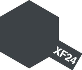 Tamiya Mini Acrylic 10 ml XF - 24 - Dark Gray Matte Finish - The Merri Artist - merriartist.com