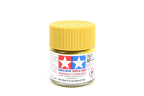 Tamiya Mini Acrylic 10 ml - XF - 4 Yellow Green Matte Finish - The Merri Artist - merriartist.com