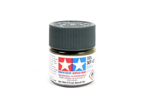Tamiya Mini Acrylic 10 ml - XF - 61 Dark Green Matte Finish - The Merri Artist - merriartist.com