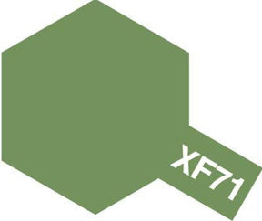 Tamiya Mini Acrylic 10 ml - XF - 71 Cockpit Green (IJN) Matte Finish - The Merri Artist - merriartist.com
