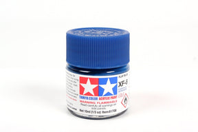 Tamiya Mini Acrylic 10 ml - XF - 8 Flat Blue Matte Finish - The Merri Artist - merriartist.com