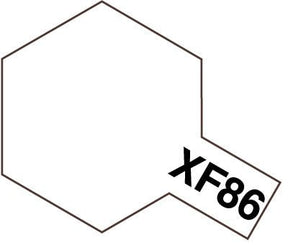 Tamiya Mini Acrylic 10 ml XF - 86 Flat Clear Matte Finish - The Merri Artist - merriartist.com