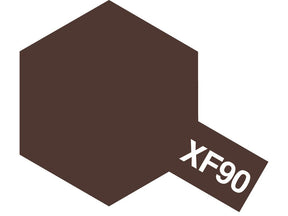 Tamiya Mini Acrylic 10 ml XF - 90 Red Brown 2 Matte Finish - The Merri Artist - merriartist.com