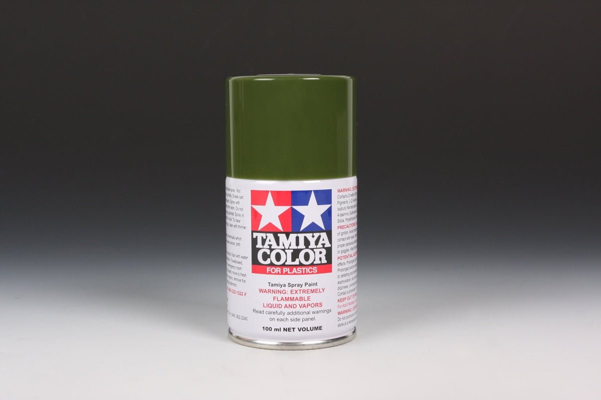 Tamiya TS28 Lacquer Spray 100 ml - Olive Drab 2 - The Merri Artist - merriartist.com