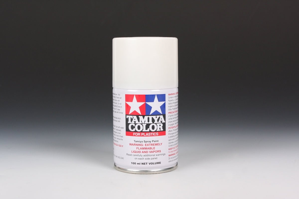 Tamiya TS45 Lacquer Spray 100 ml - Pearl White - The Merri Artist - merriartist.com