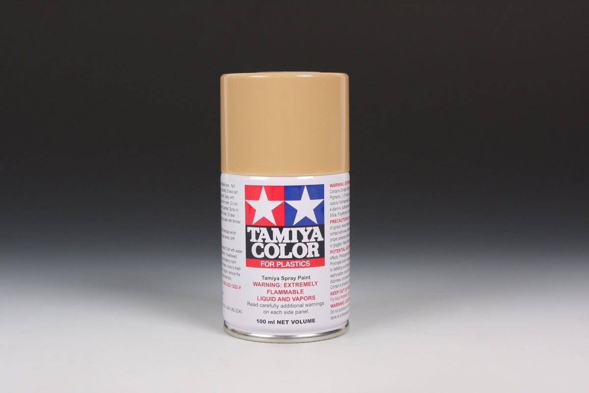 Tamiya TS46 Lacquer Spray 100 ml - Light Sand - The Merri Artist - merriartist.com