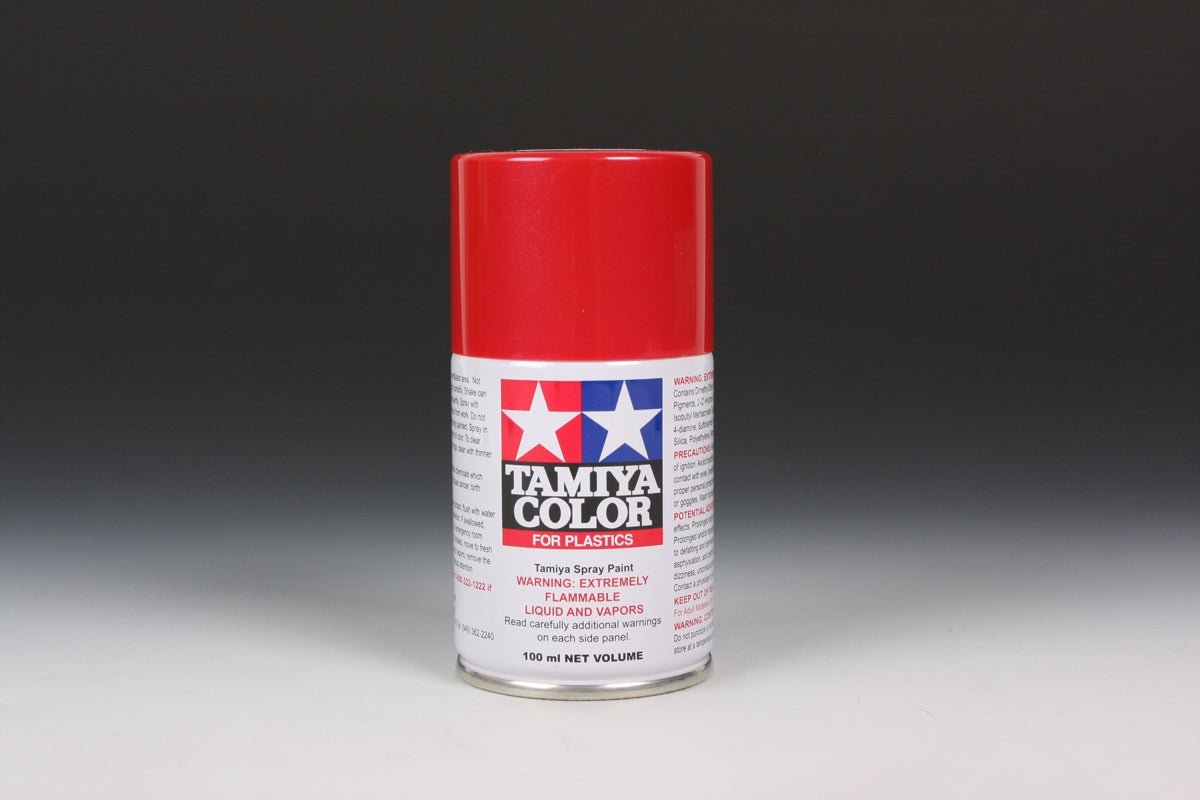 Tamiya TS95 Lacquer Spray 100 ml - Red - The Merri Artist - merriartist.com