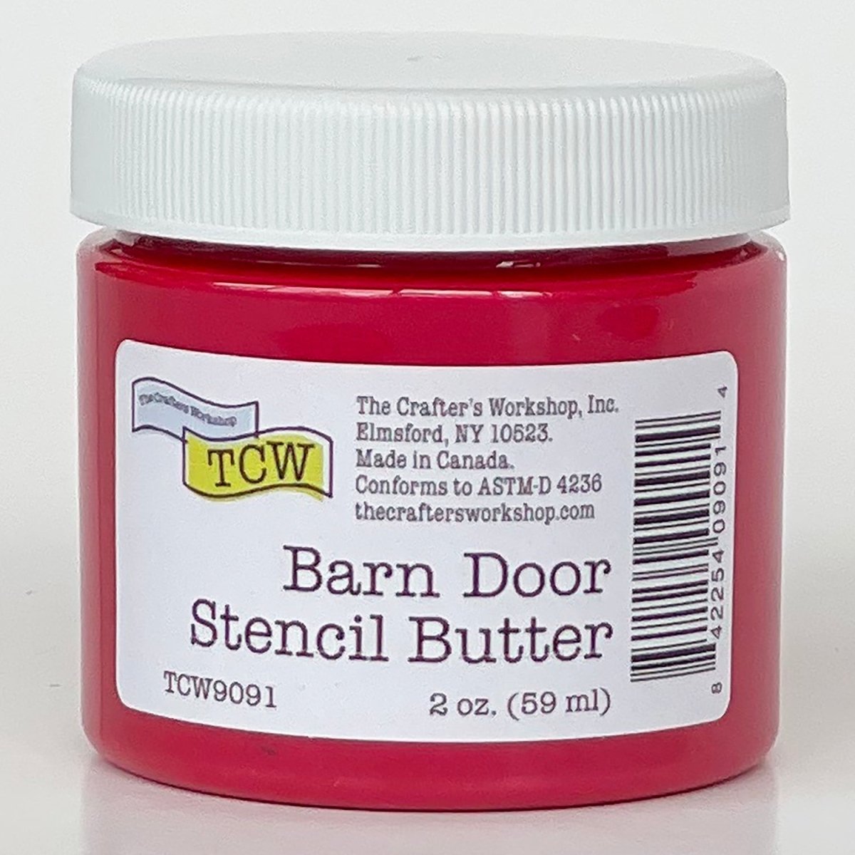 TCW Stencil Butter - Barn Door 2 oz. (59 ml) - The Merri Artist - merriartist.com
