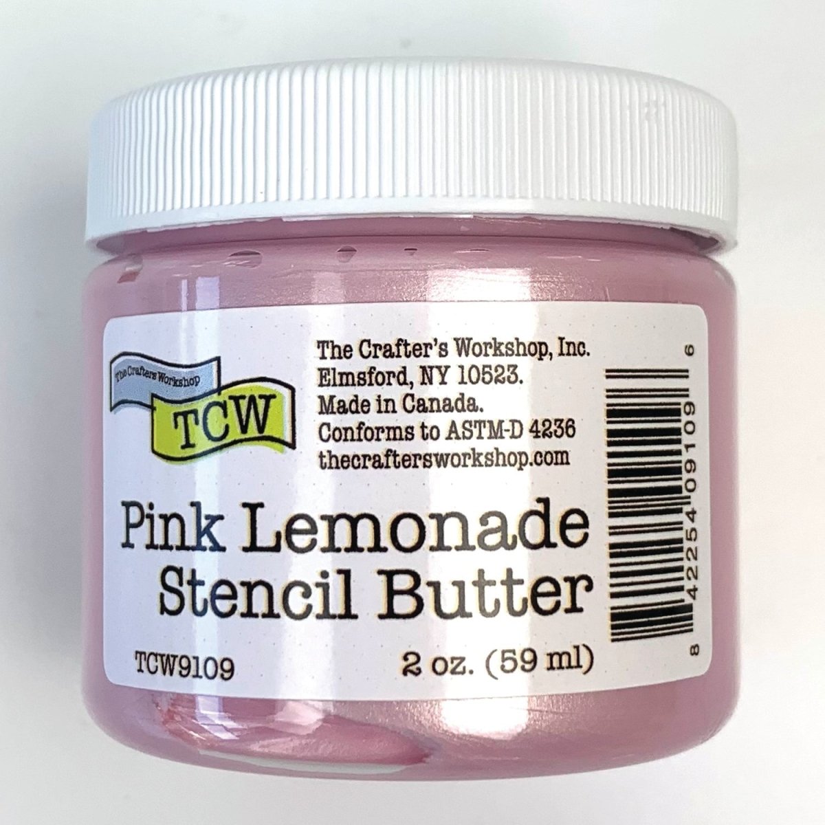 TCW Stencil Butter - Pink Lemonade 2 oz. (59 ml) - The Merri Artist - merriartist.com