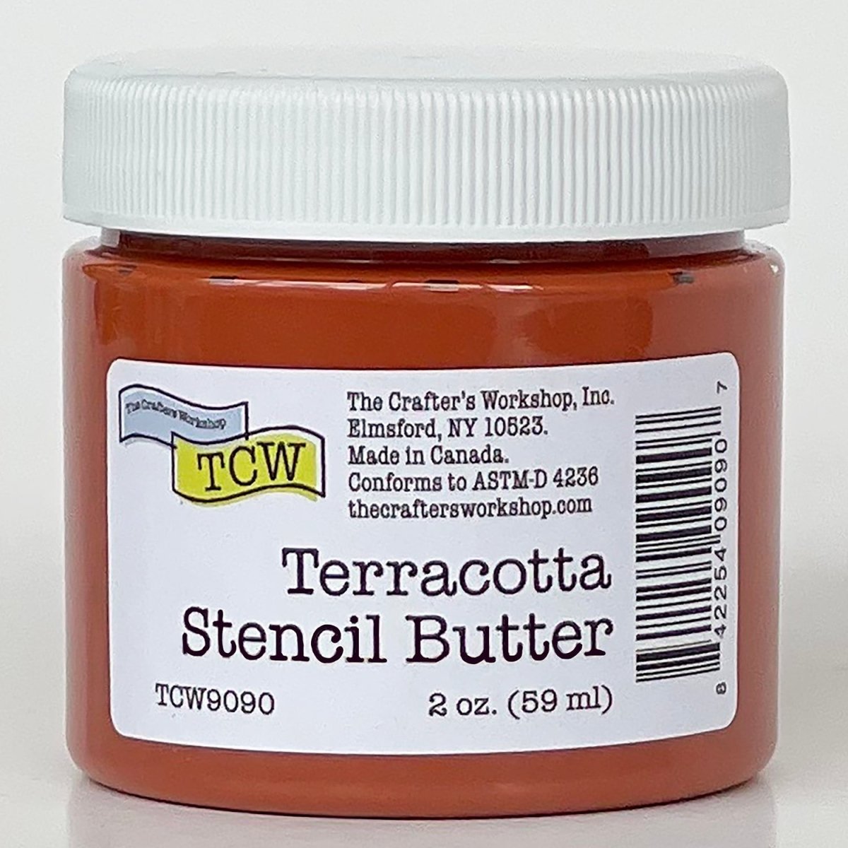 TCW Stencil Butter - Terracotta 2 oz. (59 ml) - The Merri Artist - merriartist.com