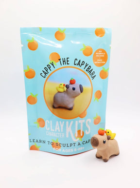 The Make Station - Capybara DIY Polymer Clay Kit - The Merri Artist - merriartist.com