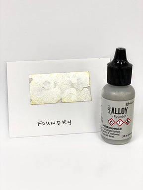 Tim Holtz Alcohol Ink .5oz - Alloy Foundry - The Merri Artist - merriartist.com