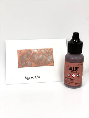 Tim Holtz Alcohol Ink .5oz - Alloy Mined (discontinued by supplier) - The Merri Artist - merriartist.com