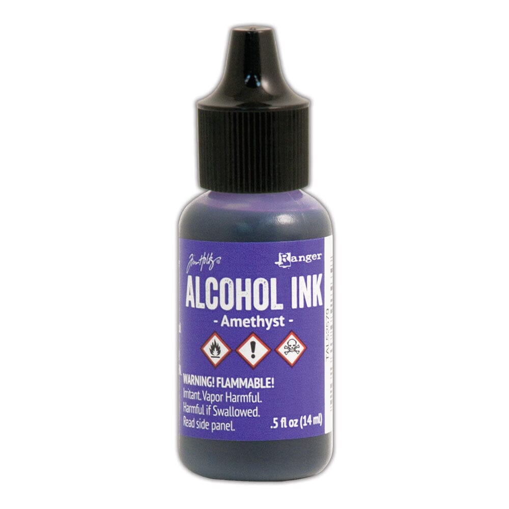 Tim Holtz Alcohol Ink .5oz - Amethyst - The Merri Artist - merriartist.com