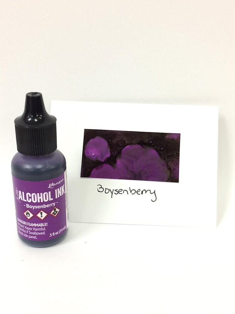 Tim Holtz Alcohol Ink .5oz - Boysenberry - The Merri Artist - merriartist.com