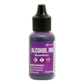 Tim Holtz Alcohol Ink .5oz - Boysenberry - The Merri Artist - merriartist.com