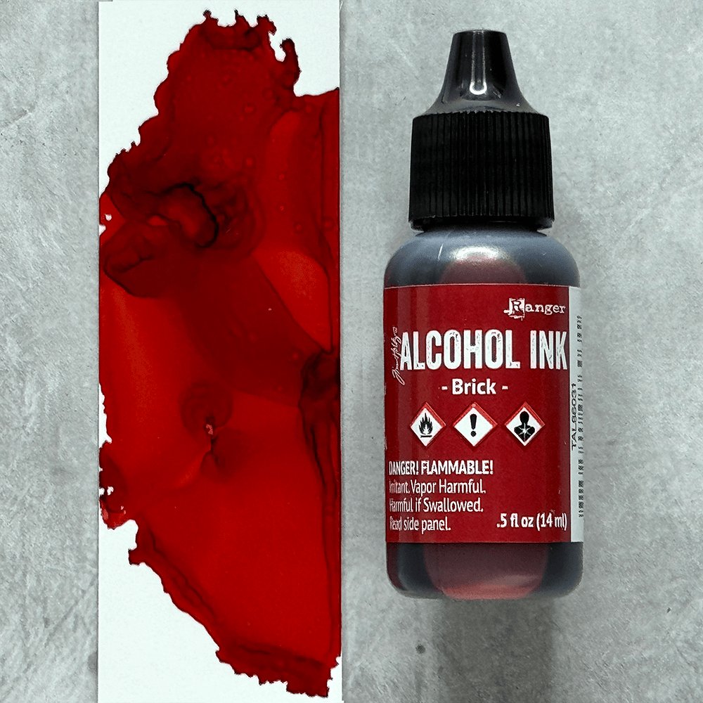 Tim Holtz Alcohol Ink .5oz - Brick - The Merri Artist - merriartist.com