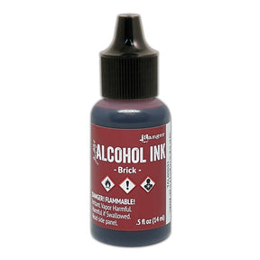 Tim Holtz Alcohol Ink .5oz - Brick - The Merri Artist - merriartist.com