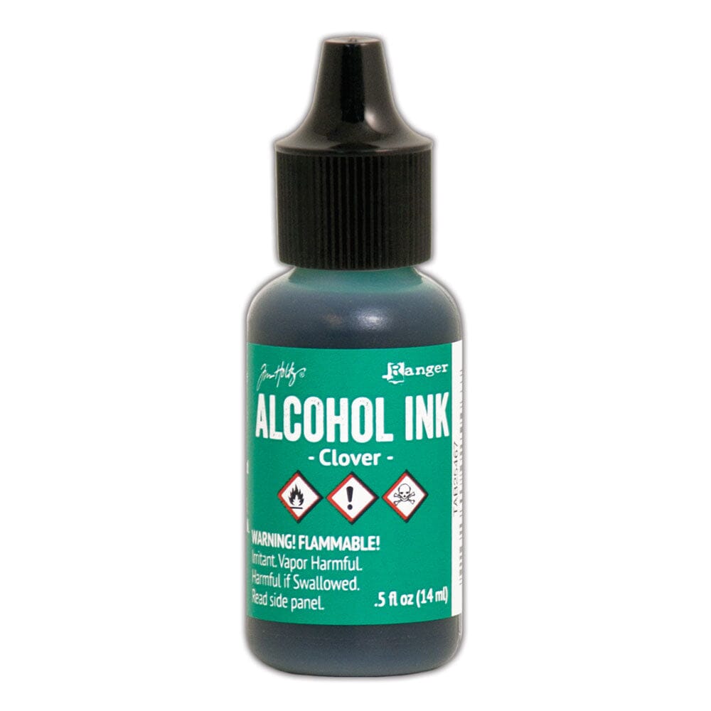 Tim Holtz Alcohol Ink .5oz - Clover - The Merri Artist - merriartist.com